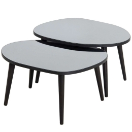 Ζιγκόν Gusto (Σετ 2Τμχ) 552NOS2276 75x55x38/75x55x41cm Black-Fume