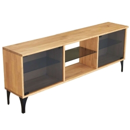 Έπιπλο Τηλεόρασης Mistero 552NOS1521 150x30x40cm Oak