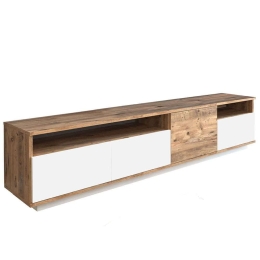 Έπιπλο Τηλεόρασης 956LCS1606 180x44,5x44,6cm White-Oak