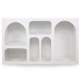 Μπουφές Liva 125GLN1220 120x37x74cm White Μελαμίνη,Mdf