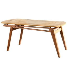 Τραπέζι Palace 998VOW1702 160x80x75cm Oak Ξύλο,Μελαμίνη