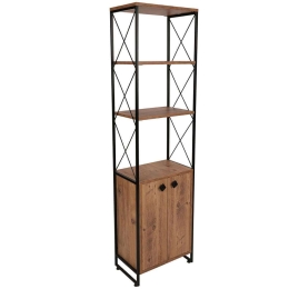 Βιβλιοθήκη Tervel 854KLN3612 49x30x180cm Pine
