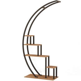 Ραφιέρα Δαπέδου Garden 835PUQ5015 85x35x180cm Pine-Black
