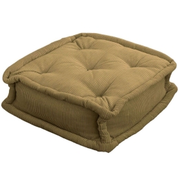 Πουφ - Μαξιλάρα Biskuvi 383EVN1154 55x55x16cm Khaki