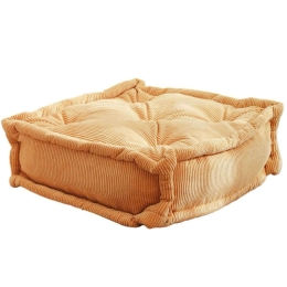 Πουφ - Μαξιλάρα Biskuvi 383EVN1156 55x55x16cm Yellow