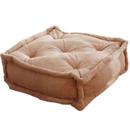 Πουφ - Μαξιλάρα Biskuvi 383EVN1155 55x55x16cm Camel