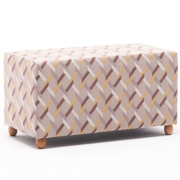 Σκαμπό Perla 825BLC1605 80x40x40cm Multi