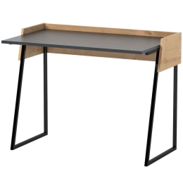 Γραφείο Rone 492LGM1175 103,6x56,8x77,5cm Anthracite-Oak