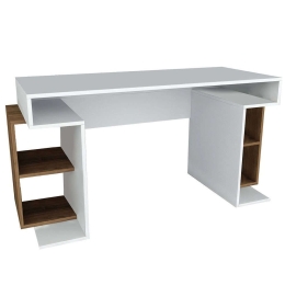 Γραφείο Monument 731WAT3820 153,6x60x75cm White-Walnut