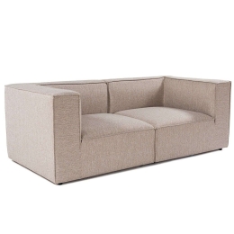 Καναπές Διθέσιος Sora 560ARE2194 220x102x75cm Sand