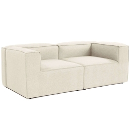 Καναπές Διθέσιος Fora 560ARE2184 248x66cm Ecru