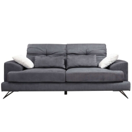 Καναπές Διθέσιος Frido 560ARE1501 185x92x79cm Anthracite