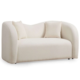 Καναπές Διθέσιος Asos 560ARE1867 170x76x75cm Cream