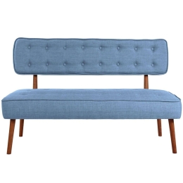 Καναπές Διθέσιος Westwood Loveseat 558ZEN1243 140x64x78cm Light Blue