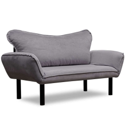 Καναπές - Κρεβάτι Διθέσιος Chatto 859FTN1229 140x65x70cm Grey