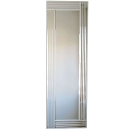 Καθρέπτης Τοίχου 552NOS2121 40x120cm Silver Aberto Design Mdf,Γυαλί