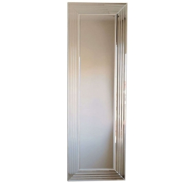 Καθρέπτης Τοίχου 552NOS2120 40x120cm Silver Aberto Design Mdf,Γυαλί