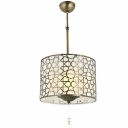 Φωτιστικό Οροφής 683AVN1160 Φ40x70cm E27 6W Gold Opviq