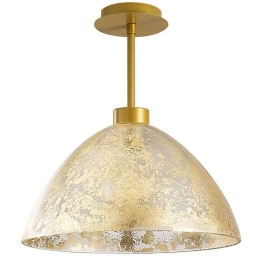 Φωτιστικό Οροφής Bergama 525NOR1129 Φ34x37cm E27 40W Gold Opviq