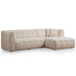Καναπές Γωνιακός (Δεξιά Γωνία) Cady 560ARE1842 300x150x72cm Beige