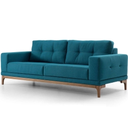 Καναπές - Κρεβάτι Τριθέσιος New Tulip 291NDS1307 220x97x83cm Blue