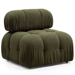 Πολυθρόνα Bubble 560ARE1413 95x95x75cm Green