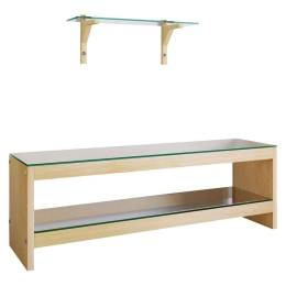 Σύνθεση Τηλεόρασης 552NOS1511 140x40x45cm Oak