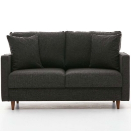 Καναπές Διθέσιος Eva 825BLC2773 155x90x82cm Anthracite