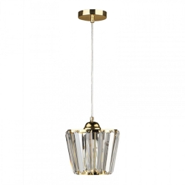 Φωτιστικό Οροφής Neva 216714 E27 20x20x70cm Gold Megapap Γυαλί