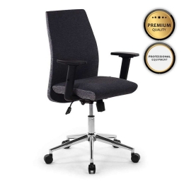 Καρέκλα Γραφείου Εργασίας Finn 125114 61x55x105-113cm Black - Grey