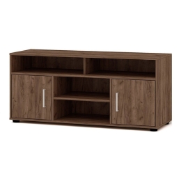 Έπιπλο Tηλεόρασης Flavio 211720 120x40x55cm Light Walnut Μελαμίνη