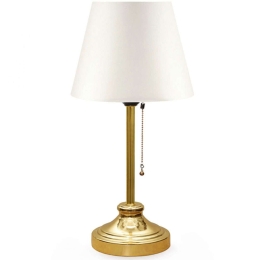 Φωτιστικό Επιτραπέζιο Harrison 0123707 22x17x45cm 1xE27 60W White-Gold Megapap Mdf,Μέταλλο,Ύφασμα