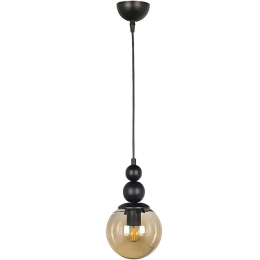 Φωτιστικό Οροφής Latona 0189390 15x15x70cm 1xE27 60W Black Megapap Μέταλλο