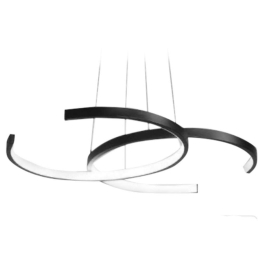 Φωτιστικό Οροφής Gormley 0189466 66x39x44cm Led 40W 4000Κ Black Megapap Μέταλλο
