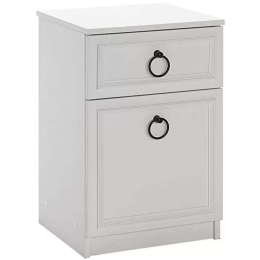 Κομοδίνο Hampton 0208599 40x38x63cm White