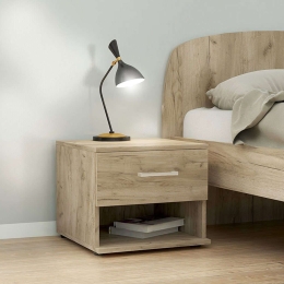 Κομοδίνο Renato 0204664 44x35x43cm Grey Oak