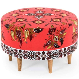 Σκαμπό Milano 0213597 65x65x40cm Multi
