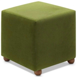 Σκαμπό Ranma 0213613 40x40x40cm Green
