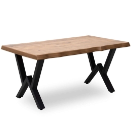 Τραπεζάκι Σαλονιού Walter 0212178 100x60x45cm Natural-Black