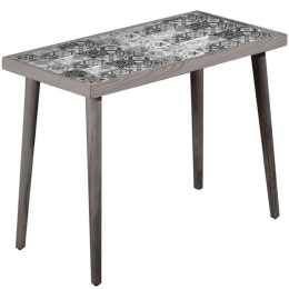 Τραπεζάκι Σαλονιού Βοηθητικό Mayra 0212593 62x32x45cm Grey