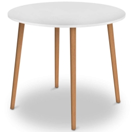 Τραπέζι Cruz 0187652 92x92x75cm White Ξύλο,Μελαμίνη