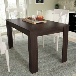 Τραπέζι Tito 0204644 138x80x74cm Wenge Μελαμίνη