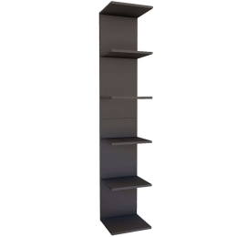 Βιβλιοθήκη - Ραφιέρα Ogden 0212550 34,5x30x180cm Anthracite