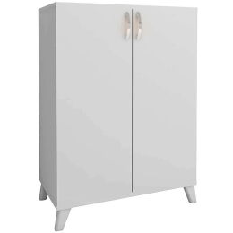 Παπουτσοθήκη - Ντουλάπι Lilly 0212570 72x32,5x88cm White Μελαμίνη,Πολυπροπυλένιο