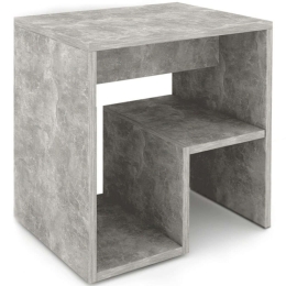 Τραπεζάκι Βοηθητικό Alvize 0211716 40x35x40cm Grey