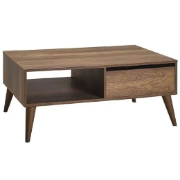 Τραπέζι Σαλονιού Slide 0118704 110x65x42cm Walnut