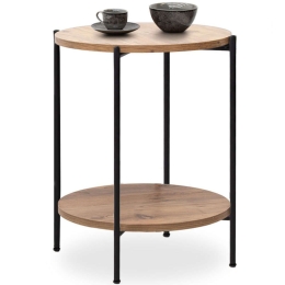 Τραπεζάκι Βοηθητικό Argento 0220252 43x43x60cm Oak