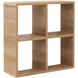 Βιβλιοθήκη Cube 0187645 60x23x60cm Oak