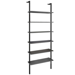 Βιβλιοθήκη Madison 0220244 60x20x183cm Anthracite-Black