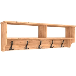 Κρεμάστρα Τοίχου Ottila 0212608 120x22x37cm Oak